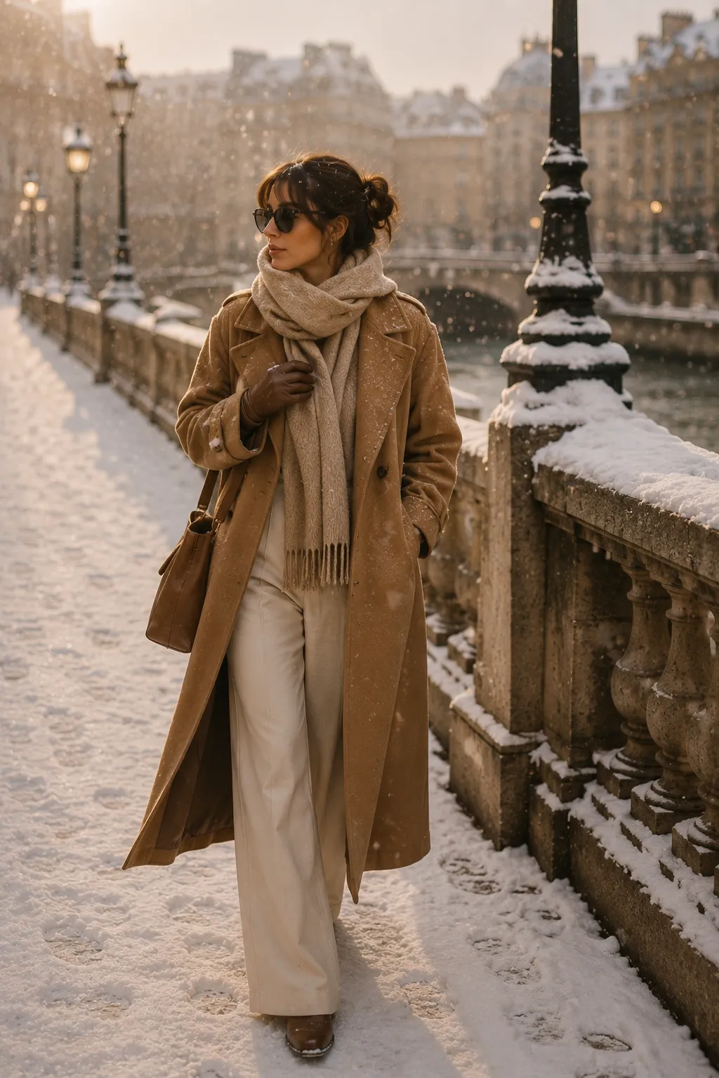 Winter’s long camel coat — Seasonal Edits outfit idea