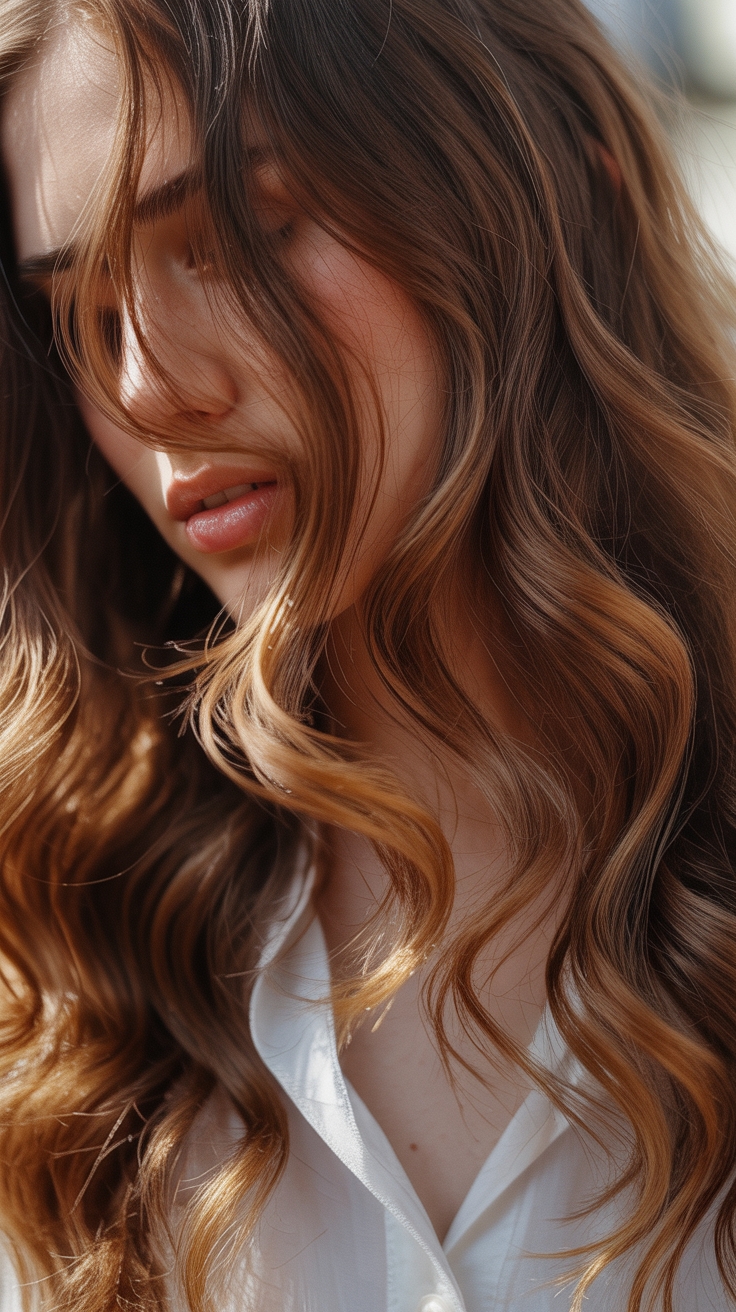 caramel brown without blonde