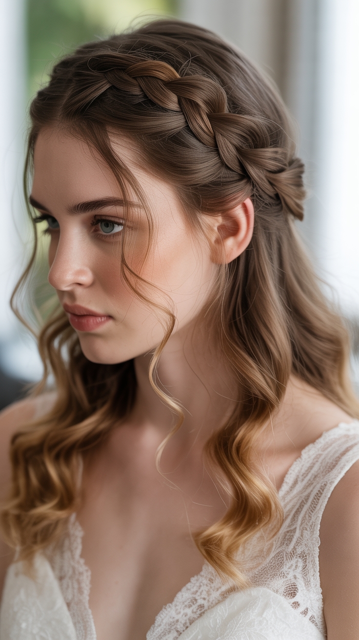 elongating fishtail braided crown