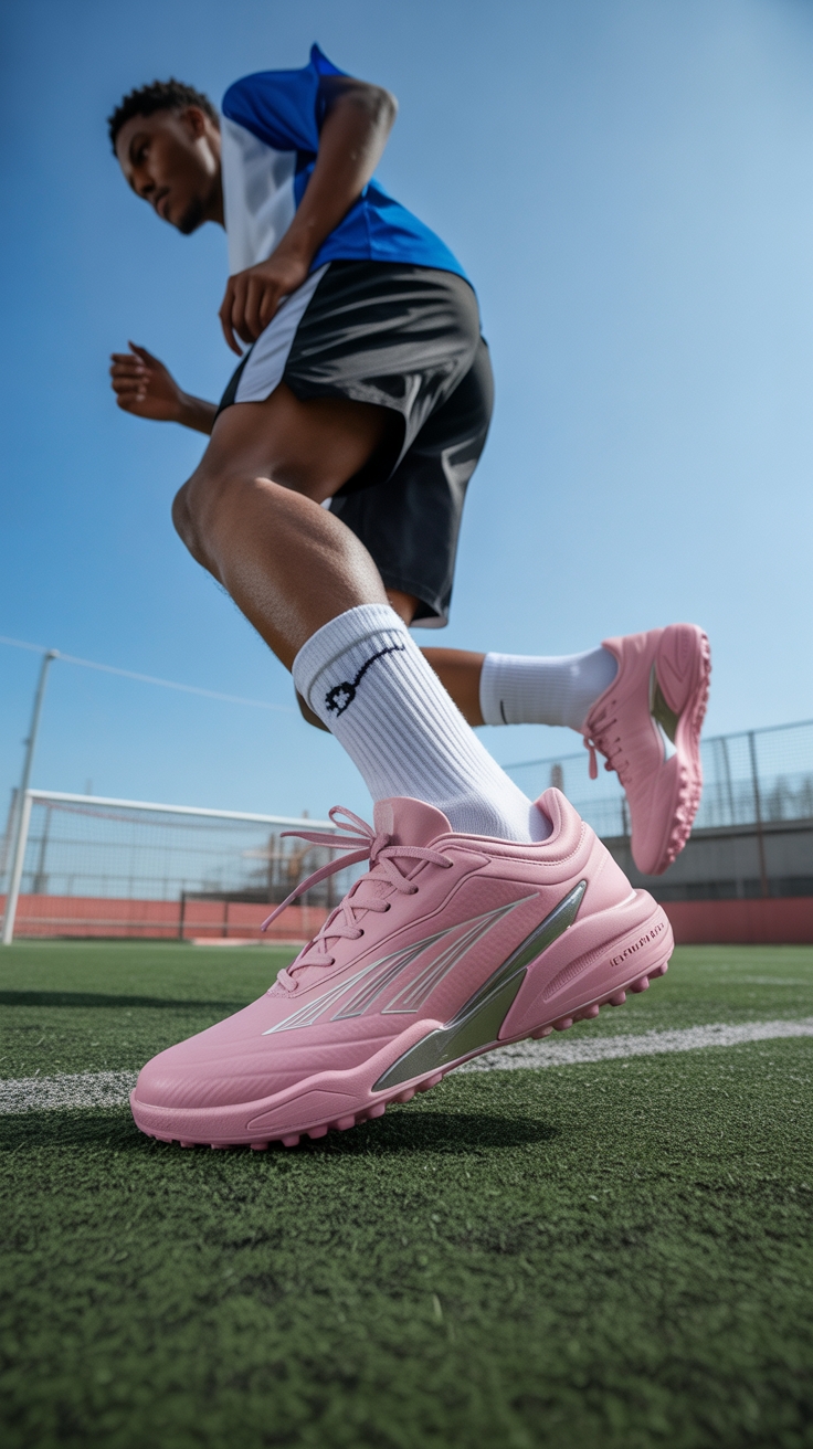 football s pink trainer boom