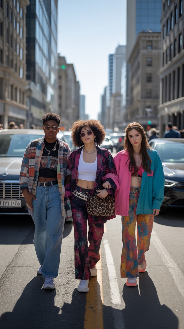 gen z textured maximalism