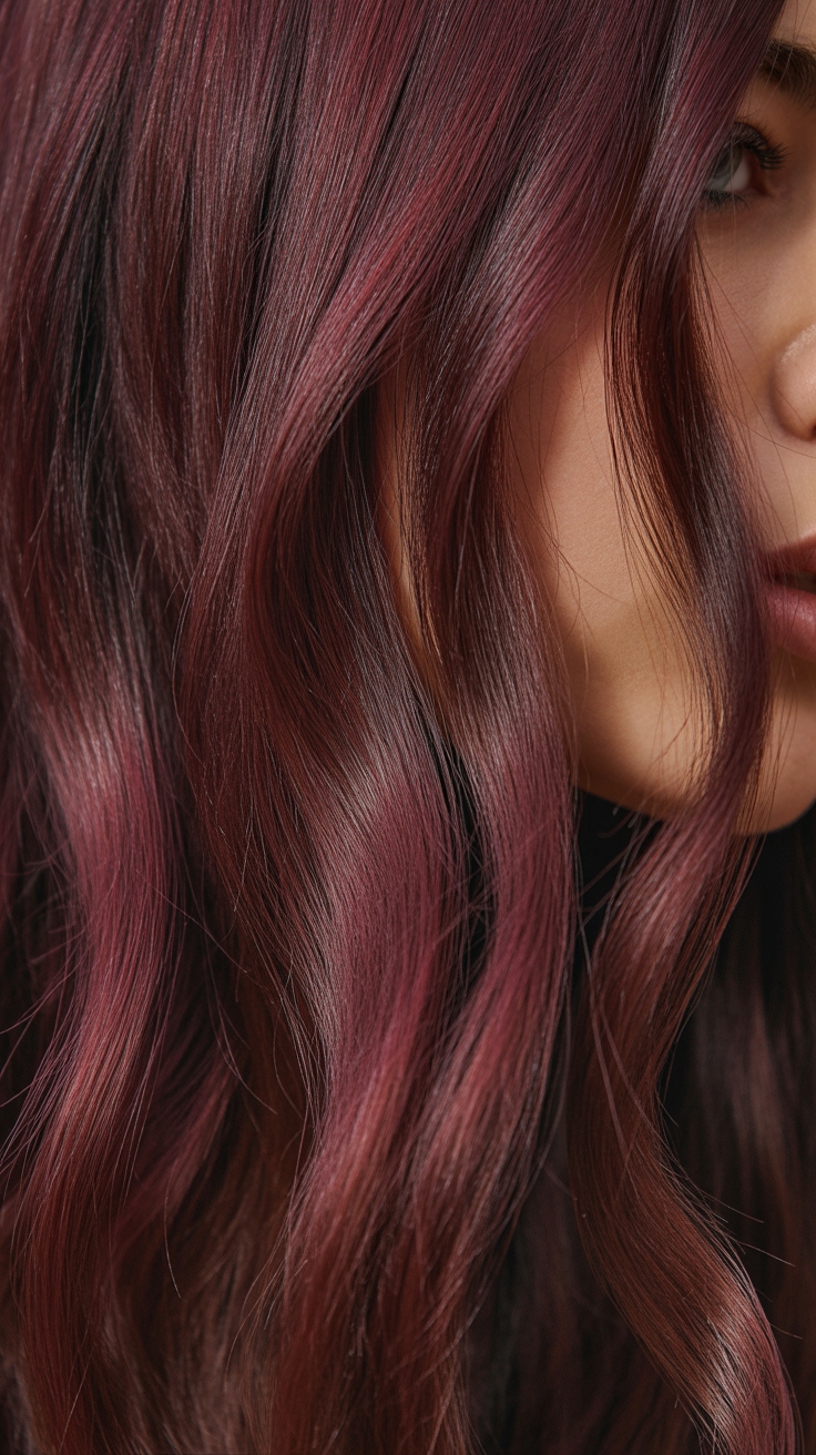 purple red burgundy brown