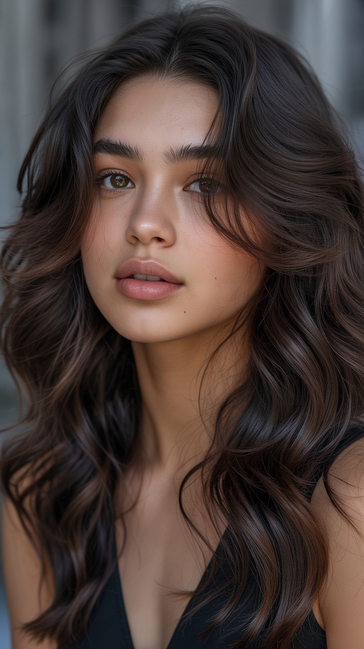 sultry near black glossy brown