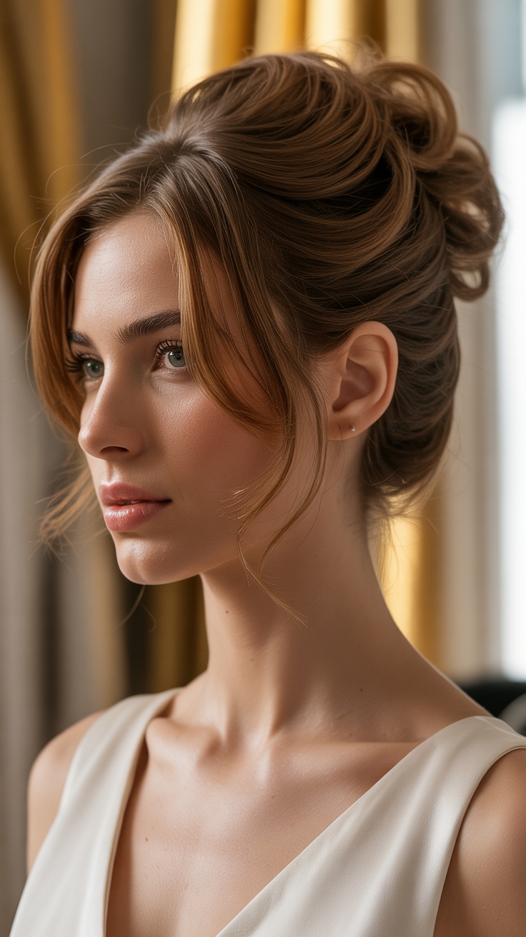 teased crown low roll