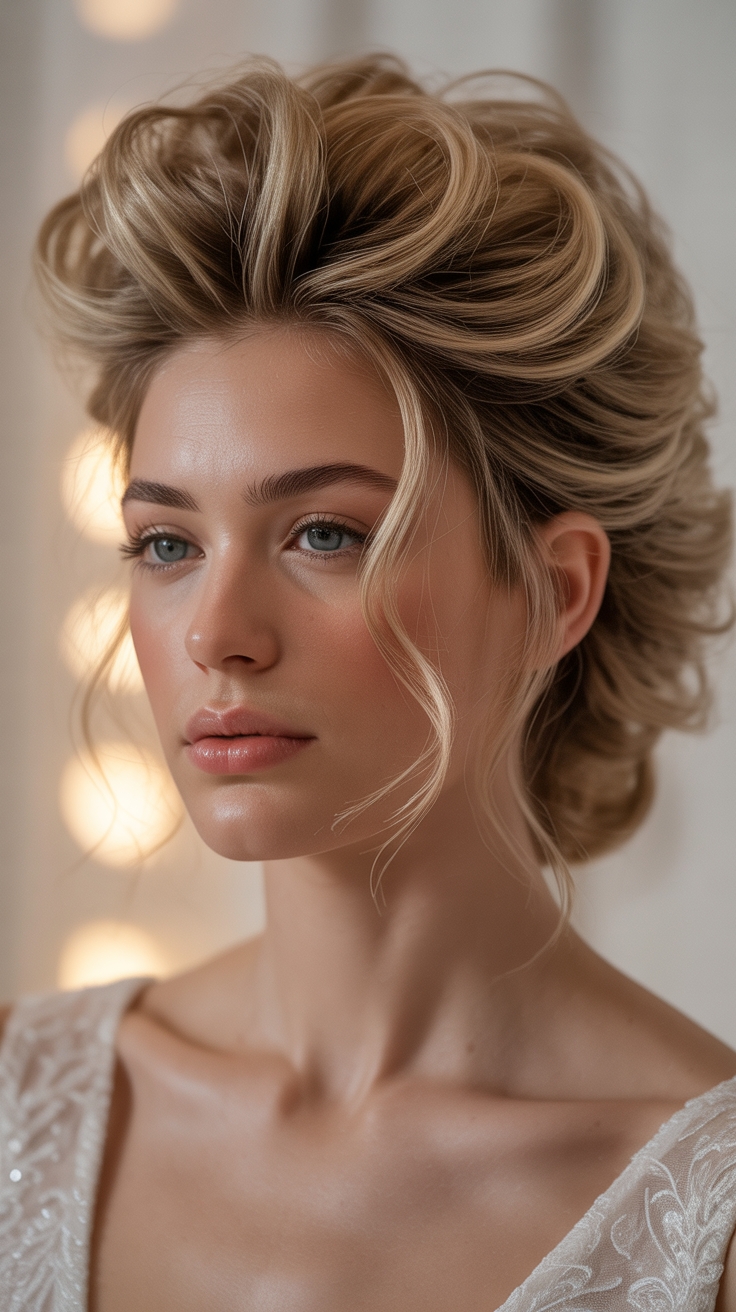 textured quiff adds height