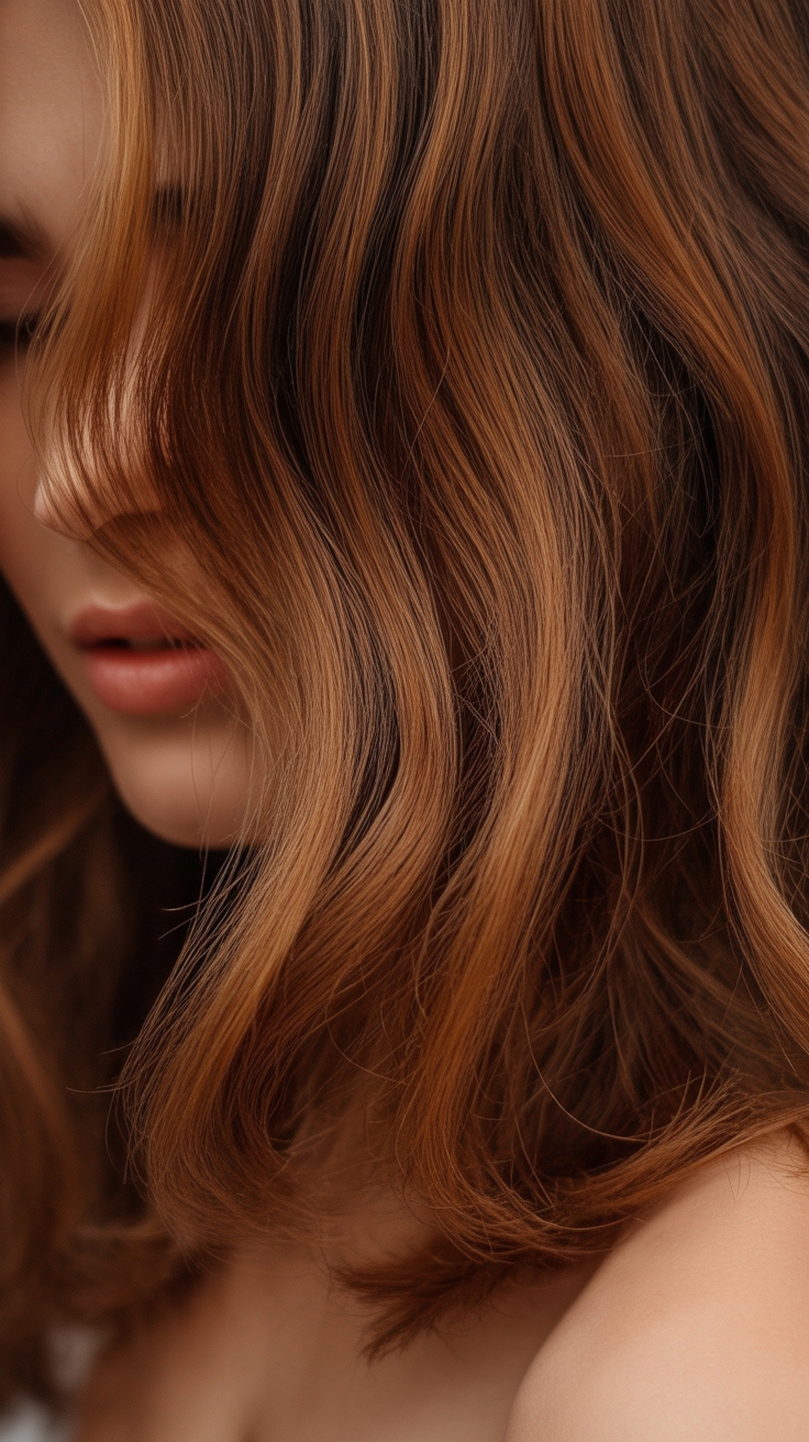 vegan glazed brown gloss